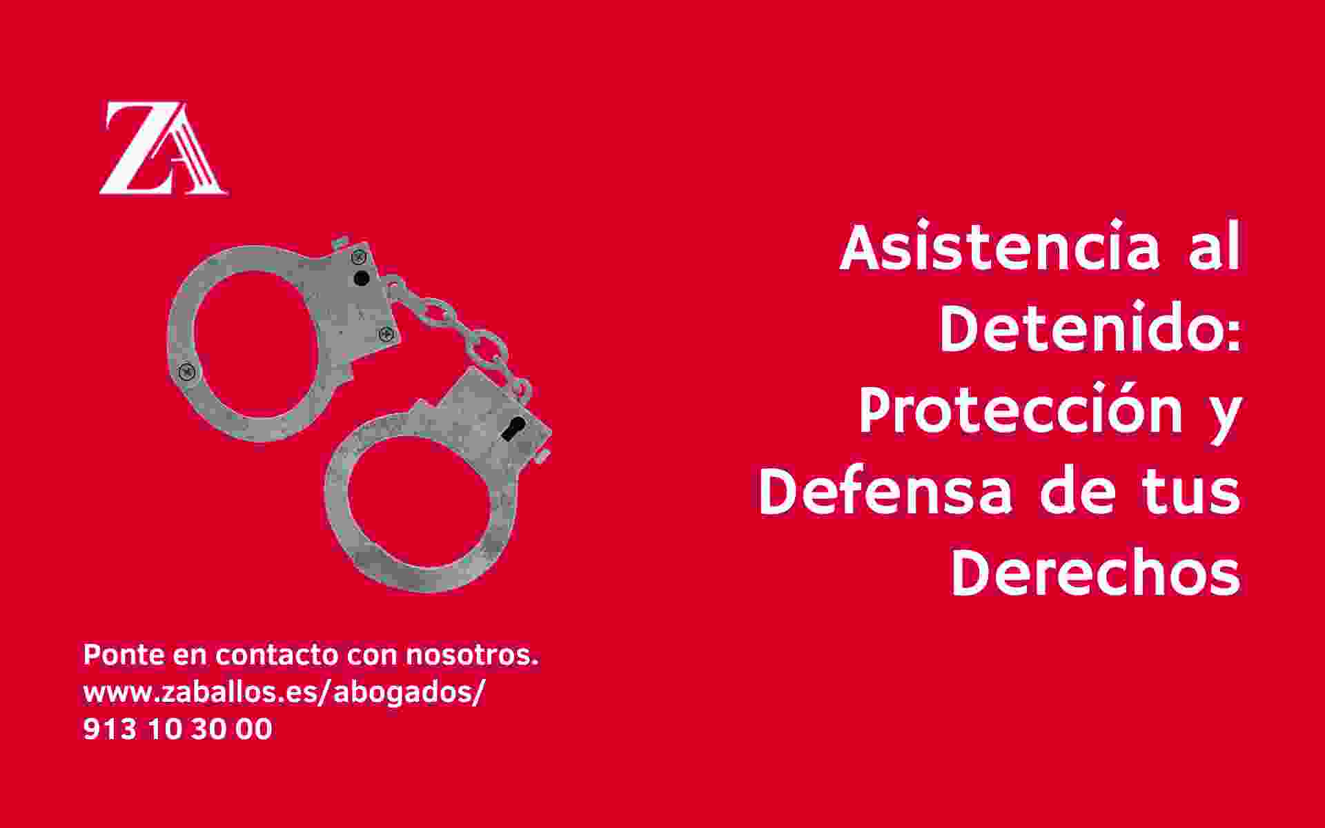 asistencia al detenido